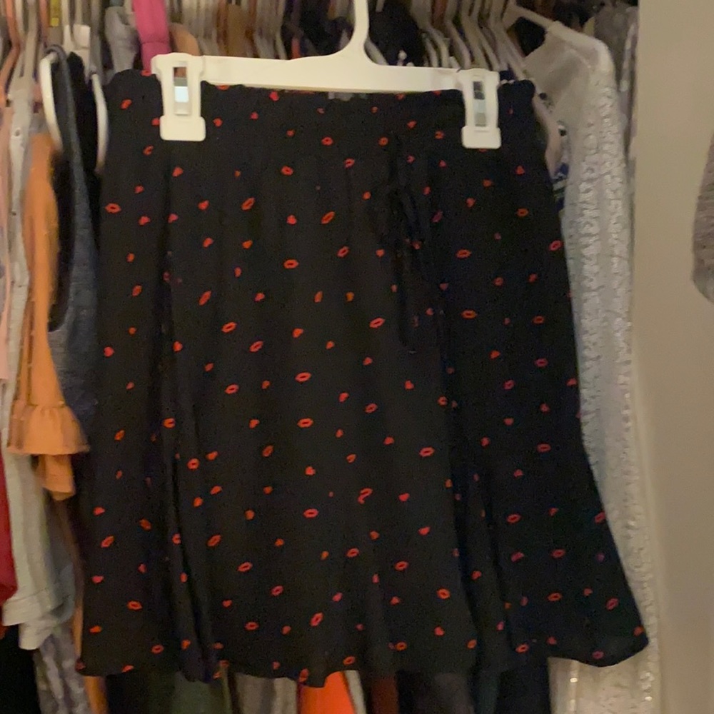 Lip print skirt - Picture 3 of 3